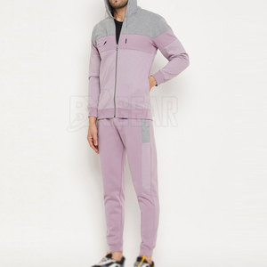 Conjunto de chándal de ajuste casual para hombre con material suave y estilo moderno, ideal para interiores, exteriores y uso en viajes - Product Image 3