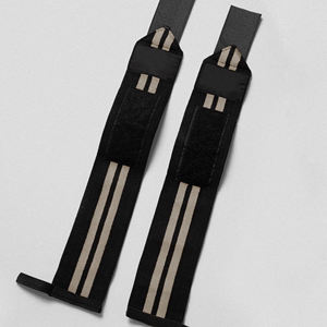 Bandes de poignet élastiques en néoprène de haute qualité avec boucles pour le pouce pour l'haltérophilie - Sangle de sport respirante et écologique - Product Image 5