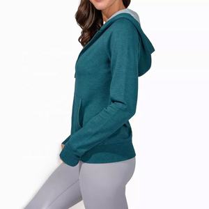 2024 nouvelle mode femmes 100% coton à capuche meilleure qualité bloc fourrure fermeture éclair hiver manteau lavé techniques multicolore à capuche - Product Image 2