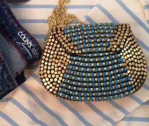 Bolsos de Mano de Latón con Diseño Artesanal y Mosaico para Eventos Nupciales, Bolsos de Mano Elegantes para Bodas de la India - Product Image 4