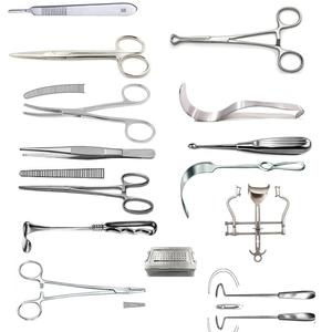 Juego de Instrumentos de Cirugía General, Acero Inoxidable Grande, Manual, Calidad Estándar Alemana - Product Image 1
