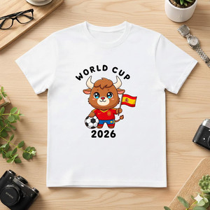 T-shirt Unisex 210GSM 100% Cotone, Design Casual Compresso e Aderente, Stampa Serigrafica, Taglia 2XL, Abbigliamento Personalizzato Pesante - Product Image 1