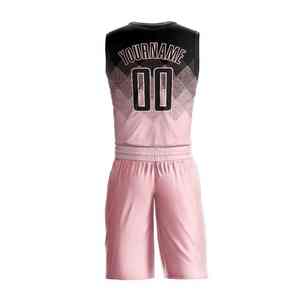 2025 uniformes de baloncesto reversibles personalizados transpirable 100% poliéster Jersey con Logo conjunto de talla grande - Product Image 6