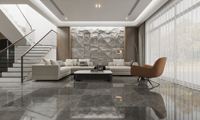 Carrelage en céramique de porcelaine polie de qualité supérieure TBGRES Vietnam Factory 60x60 80x80 Jaune/Doré pour murs intérieurs industriels effet marbre