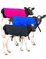 Nouvel équipement d'élevage couverture de veau en polyester imperméable pour la protection du bétail pour le vêlage et les fermes de veaux