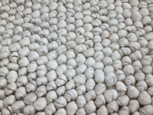 Alfombra de lana gruesa Hand Loom Kilim Rug Blended Pebble Alfombras de tamaño personalizado adición de lana a cualquier espacio interior - Product Image 3