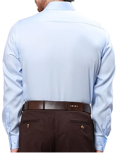 Blusa de verano con Cuello clásico para hombre, logotipo personalizado, precio competitivo, tejido de algodón polivinílico de Bangladesh - Product Image 5