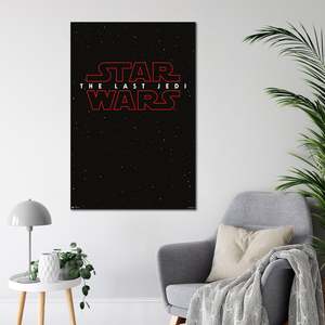 Póster Artístico en Lienzo de Star Wars Episodio 8, The Last Jedi, Teaser de la Galaxia para Decoración de Pared - Product Image 1