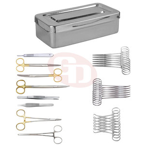 Ensemble de porte-aiguilles chirurgicaux avec instruments généraux pour cliniques médicales et salles d'opération Ensemble d'instruments chirurgicaux - Product Image 4