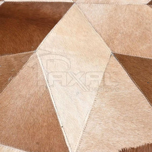 พรมหนังวัวแท้ลายต่อกัน ดีไซน์ใหม่ล่าสุด คุณภาพสูง น้ำหนักเบา รุ่นใหม่ล่าสุด - Product Image 4