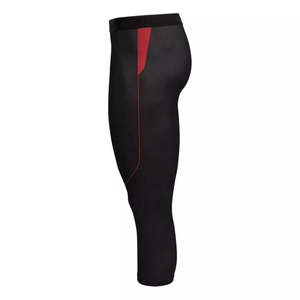 Leggings Deportivos de Cintura Alta de Silicona, Sin Costuras, Ajustados, para Hombre, para Fitness, Correr, Entrenamiento, Gimnasio, Yoga, Casual, con Logotipo Personalizado - Product Image 2