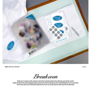 ILLIT - BREAK EVEN มินิอัลบั้มชุดที่ 5 รุ่น GLLIT การเลือกสมาชิก / การจัดชุด - Product Image 1