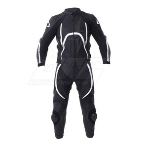 ชุดมอเตอร์ไซค์หนัง BLACK RACING GEAR BRG-301 คุณภาพสูง ทนทาน ระบายอากาศได้ดี เหมาะสำหรับฤดูหนาว กันลม แขนยาว แบบชิ้นเดียว สวมใส่สบาย - Product Image 2