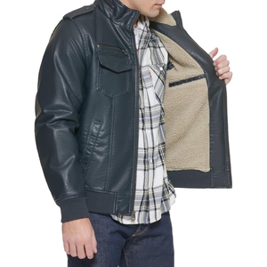 New <b>Leather</b> Jacket Factory made <b>High</b> Quality <b>top</b> trending professional manufactured OEM/ODM Service Men <b>Leather</b> jacket 2025 - Product Image 4