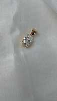 1ct 2ct Or jaune 10k 14k D VS1 Oval Cut IGI Lab Grown HPHT CVD Loose Solitaire Pendant Diamond Charms Romantic