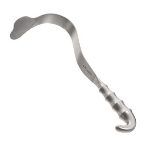 LIKAMED Harrington Splanchnic Retractor Hoja flexible Extremo ligeramente en forma de corazón Alemán Inoxidable - Product Image 1