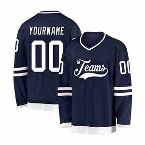 Jersey de hockey sobre hielo sublimado de alta calidad, diseños personalizados, logotipos y el mejor material personalizado, precio al por mayor barato en Pakistán - Product Image 3