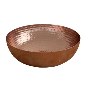 Évier en cuivre pur en métal de conception classique de vente fraîche Évier en cuivre décoratif de couleur de forme de taille personnalisée avec poignée - Product Image 6