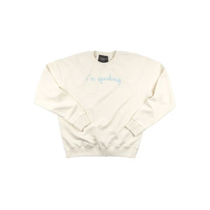 Vente en gros de sweatshirt brodé sur mesure pour femmes pull en polaire surdimensionné, élégant, décontracté, confortable, à manches longues - Product Image 6