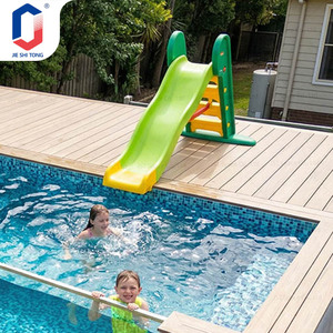 Toboggan aquatique commercial en fibre de verre pour piscine, équipement de toboggan aquatique extérieur pour hôtel, complexe hôtelier, parc, aire de jeux, piscine - Product Image 4