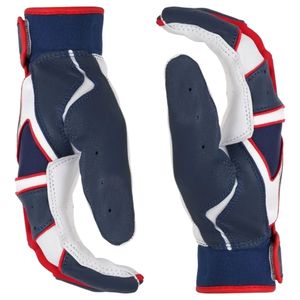 Guantes de bateo de béisbol profesional de alta calidad Cuero transpirable con logotipo personalizable - Product Image 2