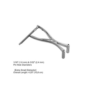 Distractor de Huesos Pequeños y Articulaciones de Acero Inoxidable, Instrumentos Quirúrgicos Manuales y Juegos de Cirugía, Aprobado por CE e ISO, Reutilizable - Product Image 3