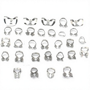 อุปกรณ์ทำฟันแบบใช้ซ้ำได้ ชุดคลิปหนีบยางกันน้ำลายสำหรับงานเอนโดดอนต์ 30 ชิ้น ได้รับการรับรองมาตรฐาน CE ISO - Product Image 1