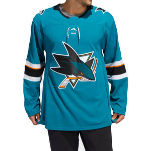 Uniforme de hockey sur glace unisexe en polyester, séchage rapide, respirant, tricoté, vêtements de sport, OEM personnalisé, vêtements de hockey pour adultes sublimés - Product Image 1