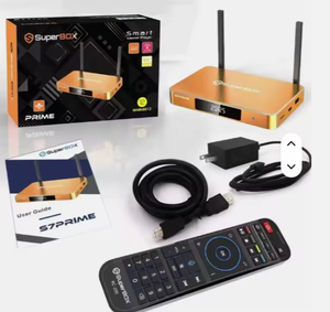 Nuevo Android TV Box Super-Box S7 Priime de Edición Limitada de Grado Industrial OEM con Puerto Ethernet y 3 Años de Garantía En stock. - Product Image 1