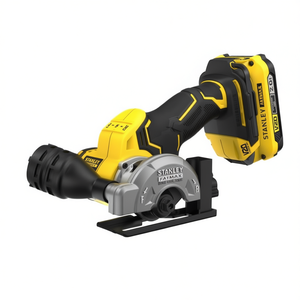 Sierra Circular Mini Inalámbrica Stanley Fatmax V20 de 75 mm y 18V con 2 Baterías, Cargador y Bolsa - Product Image 2