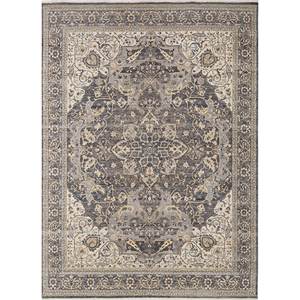 พรมขนสัตว์ถักมือสีฟ้าวิสกายา ขนาด 9x12 ฟุต รูปทรงสี่เหลี่ยมผืนผ้า ลายเหรียญ หนา 10 มม. เหมาะสำหรับห้องนอน ห้องนั่งเล่น สำหรับวัยรุ่น-Skwl-499 - Product Image 1