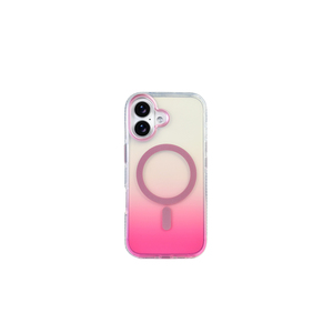 Coque en silicone ASMA Toros Premium compatible MagSafe pour iPhone 17 Pro, transparente dégradée, anti-traces de doigts, design élégant - Product Image 6