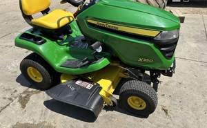 2022 tractor de césped multifuncional John Deer x357 cortacésped de corte Tractor de césped paseo en cortacésped usado John Deer X350 tractor - Product Image 6