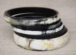 Brazalete de cuerno de búfalo para fiesta de moda para mujer de último diseño para manualidades de media luna - Product Image 2