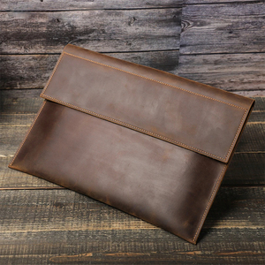 11 13 14 15 pouces ordinateur portable en cuir protection tablette sac ordinateur pochette étui sacs de rangement mince pochette pour ordinateur portable pour Macbook parfait - Product Image 6