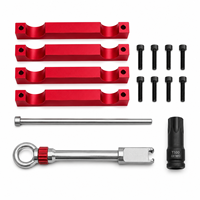 Kit d'outils de calage moteur pour Mercedes Benz M133 M152 M157 M270 M274 M276 M278, outil d'alignement d'arbre à cames, outil de démontage d'injecteur essence T100