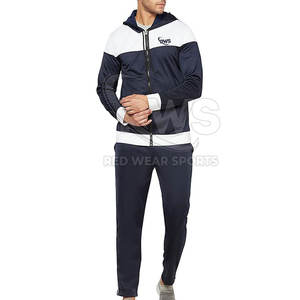 Chándal de dos piezas para hombre, último diseño, chándal de manga larga para hombre, chándal con logotipo personalizado más vendido para hombre - Product Image 1