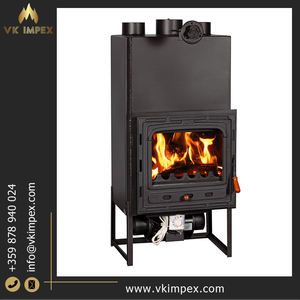 คุณภาพระดับพรีเมียมการออกแบบที่ทันสมัย 4kW เอาต์พุตความร้อนในห้อง 2.4 กก. / ชม. การสิ้นเปลืองเชื้อเพลิงการเผาไหม้ไม้แทรกกล่องไฟ - Product Image 2