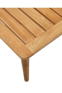 Mesa de centro de madera maciza de teca de diseño moderno de alta calidad para el hogar, Hotel, Villa, parque, acabado Natural, Exterior para uso en jardín al aire libre - Product Image 2