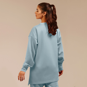 Tunique longue décontractée pour femme, style islamique, coupe ample, toucher doux, avec liens latéraux, idéale pour le quotidien – Vente en gros - Product Image 4