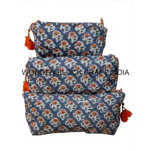 Cotton Bohemian Tassel Zippered Pouch Vintage Eco-Friendly Fashion Trend Portable Medium Capacity Daily Use Makeup Cosmetic - Product Image 6