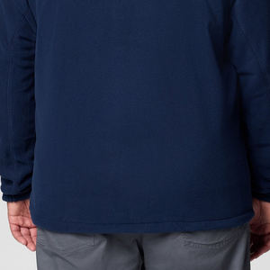Sweat-shirt pour homme à col montant avec couleur unie, matière respirante, manches longues, design avec logo personnalisé, tissu de haute qualité, pas cher - Product Image 6