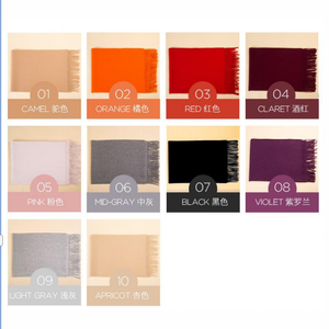 Bufanda clásica de Cachemira de estilo británico para Otoño e Invierno - Product Image 6