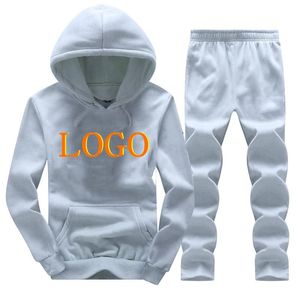 Ensemble de survêtement personnalisé pour homme, ensemble de jogging unisexe en molleton de coton vierge, sweat-shirt et pantalon de jogging, survêtement pour homme - Product Image 5
