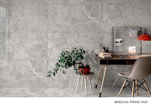 Carreau de sol en porcelaine émaillée polie de 600x1200mm Carreaux de sol muraux de style naturel aspect marbre brillant - Product Image 6