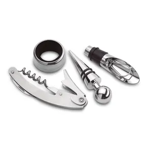 WINORY Custom Merchandising 4-Piece Wine <b>Set</b> for <b>Beverage</b> <b>Serving</b> - Product Image 2