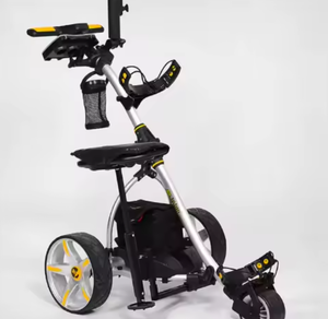 รถเข็นไม้กอล์ฟคุณภาพสูงรุ่นใหม่ Bat Caddy X3R พร้อมรีโมทคอนโทรลและชุดอุปกรณ์เสริมฟรี - Product Image 2