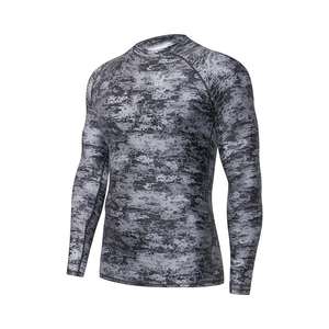 Chemise de compression à manches longues Rash Guard MMA Rash Guard Tops Rashguard Rash Guard Chemises de compression personnalisées pour hommes Compression - Product Image 1