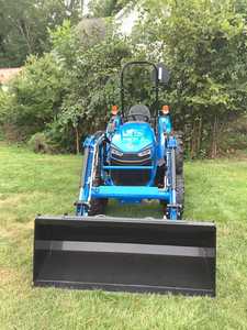 NEW/USED LS Mini Tractor with Front Loader and Backhoe Diesel Engine Load MOOG Hydraulic <b>Pump</b> for Personal - Product Image 1