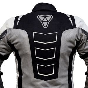 Veste de moto d'été respirante unisexe en textile léger équipement d'équitation CE pour la protection coupe-vent imperméable réfléchissant - Product Image 6